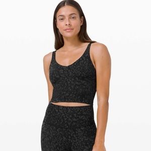 Lululemon align tank wild thing camo deep coal